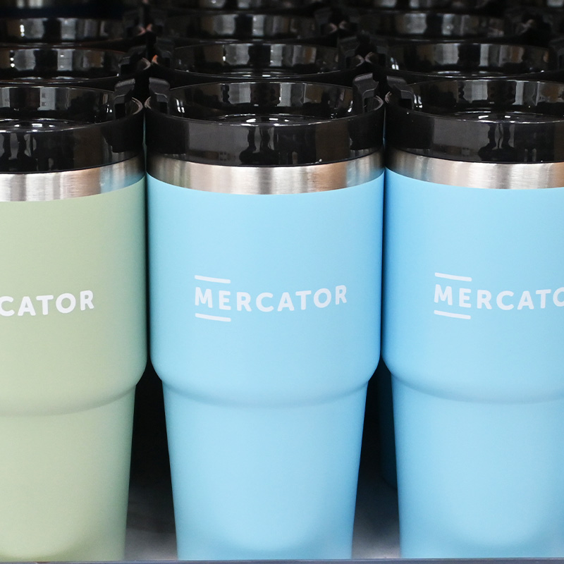 แก้วเก็บความเย็น-สกรีนโลโก้-MERCATOR