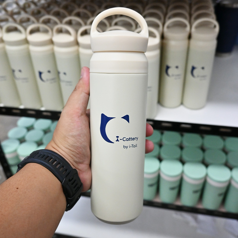 กระบอกน้ำ-สกรีน-Cattery-2 | กระบอกน้ำ พรีเมี่ยม พร้อมบริการสกรีนโลโก้ กระบอกน้ำ-สกรีน-Cattery