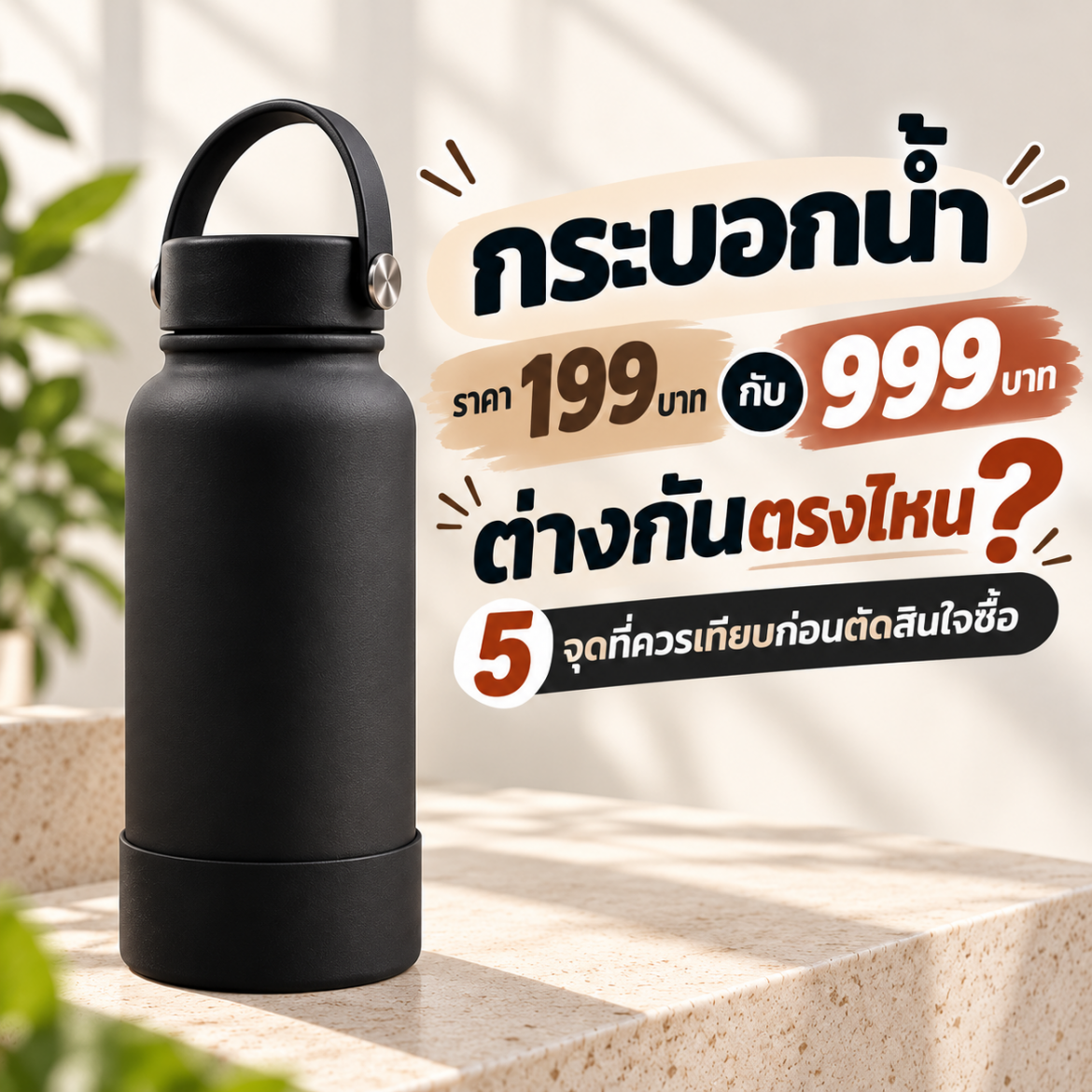 กระบอกน้ำดำ ราคาแตกต่างกันตรงไหน_